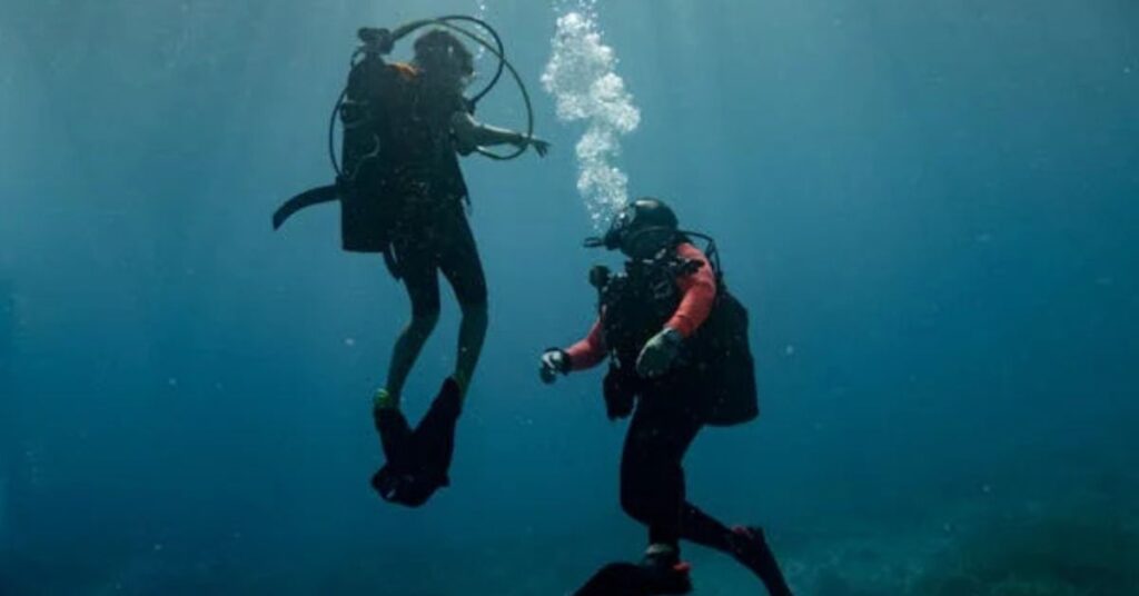 Open water dives - final step for scuba certification