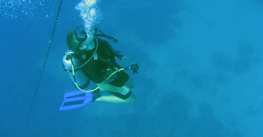 Advanced diving gear for record-breaking scuba achievements