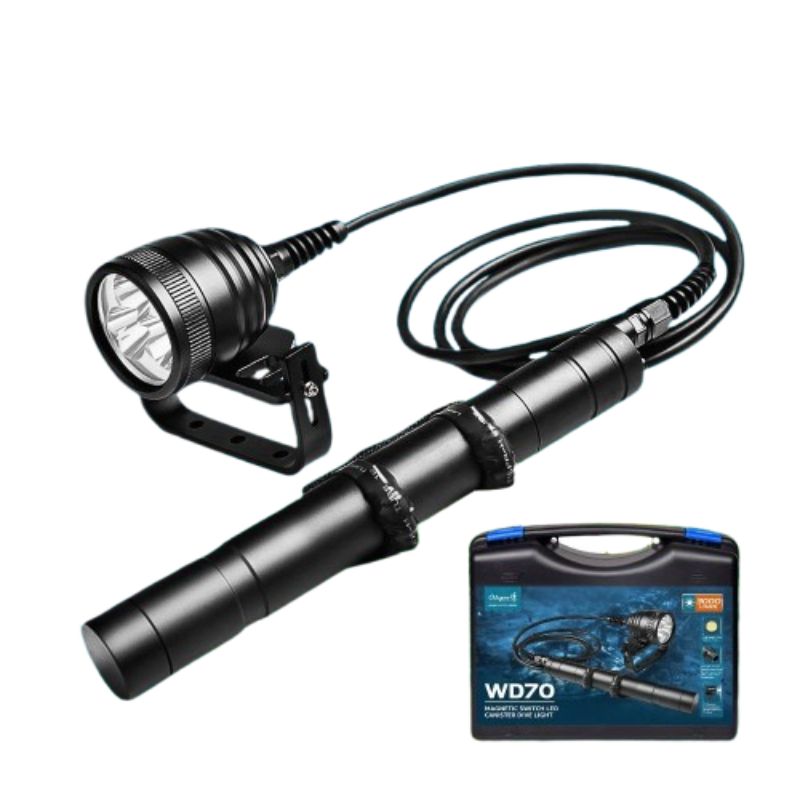 Odepro WD70 Review: One of the Best Scuba Diving Lights for Technical Divers