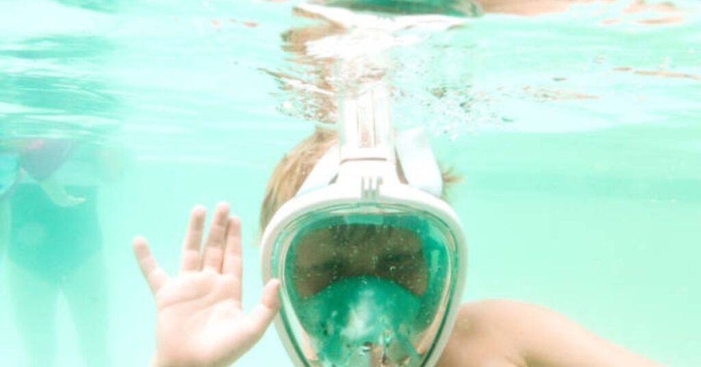 "Snorkel mask design hazards - risks of full face snorkel masks"