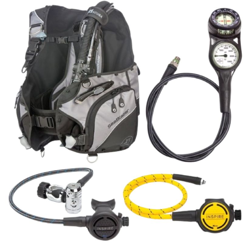 XS Scuba Step it Up SeaBlazer BCD Dive Package Review :